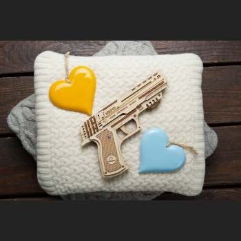 Pistolet Wolf-01 - UGEARS